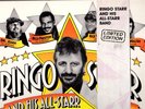 used ringo starr & his all star band vinyl/cut our/ryko clear vinyl
