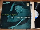 Lou Donaldson The Time Is Right 1st DG W63 Blue Note lp Horace Parlan Mitchell
