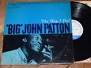 John Patton The Way I Feel NY RVG Blue Note lp Grant Green