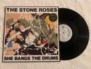 THE STONE ROSES She Bangs The Drums 12” Vinyl with Colour Print Numbered MINT