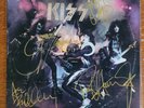 Kiss Alive SIGNED LP w/Booklet ACE FREHLEY PETER CRISS GENE SIMMONS PAUL STANLEY