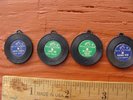 RARE VINTAGE 1950's ELVIS PRESLEY RCA VICTOR single  4 CHARMS  NECKLACE BRACELET