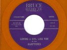 DOO WOP 45  The Harptones  Bruce  123  *yellow vinyl*
