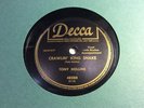 TONY HOLLINS - DECCA 48288 - CRAWLIN' KING SNAKE/WINE-O-WOMAN-RARE BLUES 78 1951