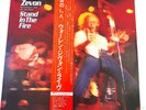 Warren Zevon Stand In The Fire w/OBI Japanese LP Vinyl Record 1980 Complete VG+