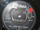 LAZY LESTER - I'm a lover not a fighter. UK Stateside 45'. R&B Blues soul. 1963
