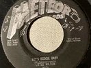 BLUES 45 LITTLE MILTON METEOR 5040 LET'S BOOGIE BABY / LCVE AT FIRST SIGHT