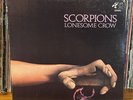 SCORPIONS LONESOME CROW White Label Billingsbrite BG 1004 Brain Press 1973 Rare