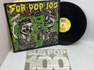 Sub Pop 100 Compilation US 1986 Sonic Youth Wipers LP Vinyl SP10 VG+ Insert LoFi