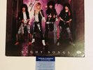 Cinderella Night Songs Lp Signed By All 4 Original Band Members w/Proof