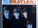 MEET THE BEATLES RARE ORIG'64 CAPITOL STEREO LP w/BROWN CVR & 1 BMI LABEL SHRINK