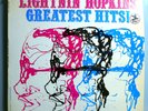 LIGHTNIN' HOPKINS GREATEST HITS RARE ORIGINAL '68 PRESTIGE STEREO LP NR MINT RVG