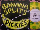 PUNK - THE DICKIES - BANANA SPLITS - RARE TRANSLUCENT YELLOW VINYL - PIC COVER