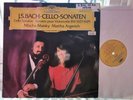 BACH: 3 Cello & Piano Sonatas Maisky Argerich / DG Germany Digital LP