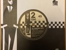 THE SWINGING CATS - MANTOVANI - TWO 2 TONE PAPER LABEL 7