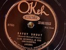 Okeh 8760 Luis Russell & His (Savoy) Orch SAVOY SHOUT  78 rpm Jazz 1929 EE+/E