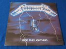 METALLICA / Ride The Lightning OG SPAIN VERTIGO 1989 LP THRASH METAL ESSENTIAL