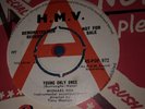 MICHAEL COX  * 7” YOUNG ONLY ONCE  1st PRESS * R&R EX VINYL 45 (RGM *DEMO )