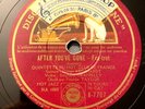 DJANGO REINHARDT QUINTET After You've Gone 1936 FRANCE HMV laminated 78