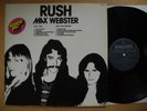 RUSH / MAX WEBSTER Rock On  LP 1977 Sweden PROMO SAMPLER inserts stickers EX+