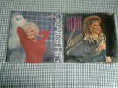 Dolly Parton - Greatest Hits -Reba McEntire - Live- double album.  3 lp lot.