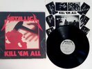 METALLICA KILL EM ALL ORIG 1983 MEGAFORCE 1st PRESS STERLING