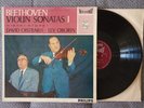 OISTRAKH OBORIN Beethoven violin sonatas I and 8 LP PHILIPS 1ST HIFI STEREO Hear