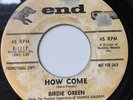Birdie Green - How Come / Tremblin' - END Promo E117