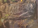 SIGNED - THE DAMNED BLACK ALBUM CWK 3015 CAPTAIN SENSIBLE DAVE VANIAN Vinyl LP