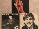 3 LPs Iggy Pop Iggy & the Stooges The Idiot Lust For Life, hier mehr Vinyl