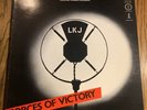 LINTON KWESI JOHNSON Forces Of Victory 1986 UK vinyl LP Island Records Palm Tree