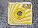 RARE ROCKABILLY-SUN 232-JOHNNY CASH-FOLSOM PRISON BLUES-45-NEAR MINT MINUS VINYL