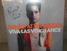 Panic At The Disco LP record Viva Las Vengeance SIGNED yellow colored vinyl