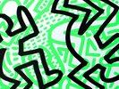ORIGINAL 1984 KEITH HARING POP ART COVER & 12 INCH VINYL VERY RARE