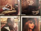 taylor swift midnights 4 SIGNED VINYL complete set all with hearts