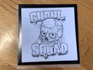 Ghoul Squad Necrodoll Red Vinyl LP Pushead Pusmort Misfits Cramps Poison Idea