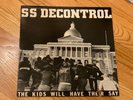 SS Decontrol The Kids Will Have Their Say LP *COVER ONLY* DYS FU's SSD X-Claim