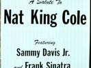 FRANK SINATRA & SAMMY DAVIS JR. A Salute To Nat King Cole promo vinyl lp M-/VG