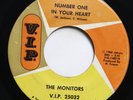 THE MONITORS - NUMBER ONE IN YOUR HEART / GREETINGS (THIS IS UNCLE SAM)  SOUL 45