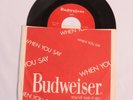 Budweiser 1971 Radio Promo 45 rpm When You Say Bud Tuba Honky Tonk Play Tested