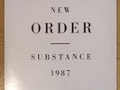 New Order Substance Double LP Vinyl Embossed 1987 First Edition  Factory 200 NM