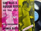 PRINCE BUSTER She Was A Rough Rider FAB BBLP820 1969 Bluebeat Blue Labels LP EX