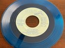 ELVIS PRESELY - LITTLE SISTER / PARALYZED promo BLUE VINYL rca 45