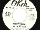 Billy Butler - Right Track - Rare Stamped Original Demo - Northern Soul