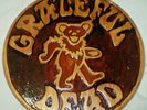 GRATEFUL DEAD DANCING BEAR ORIG WOOD CARVED ART 18