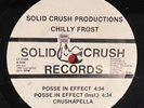 Chilly Frost - Posse In Effect - Solid Crush -  ELECTRO RAP 12