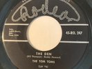 MOD R&B TITTYSHAKER The Tom Toms THE DEN Rodeo 45 rare Canadian instrumental