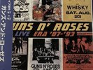 Guns N Roses Live Era 87-93 3LP - Colored Import, New Sealed