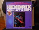 Jimi Hendrix High Live and Dirty Red Album Bob Dylan The Who Led Zeppelin Ozzy