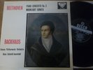 BACKHAUS - SCHMIDT-ISSERSTEDT / BEETHOVEN concerto no 3  / DECCA  SXL 2190 WBg